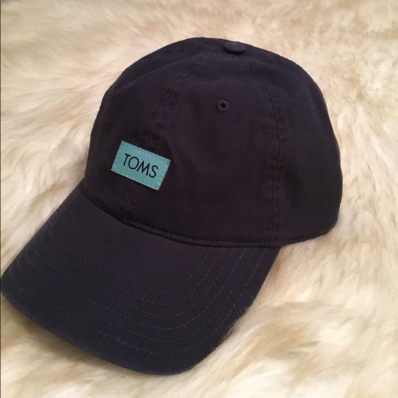 New Toms blue logo adjustable baseball cap hats - Picture 3 of 8